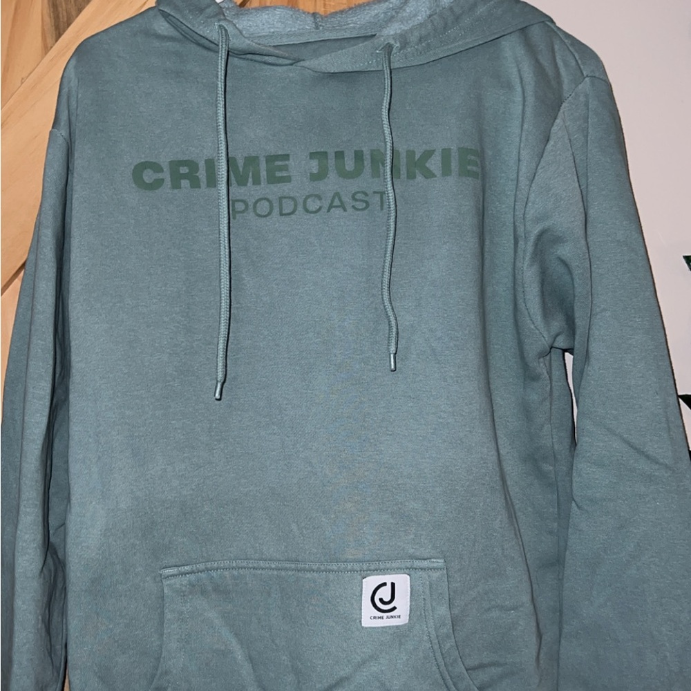 Green Crime Junkie Podcast Hoodie